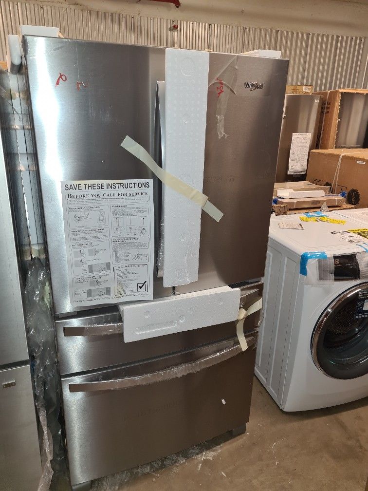 Brandl New Whirlpool 4 Door Refrigerator.