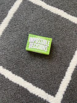 Impossible Decisions Card Game