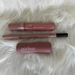 Velvet Crush Lip Liner + Lip Stick + Lip Gloss