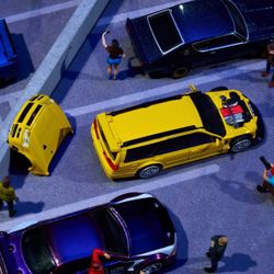 Hot Wheels mod shop Nissan Skyline Stagea