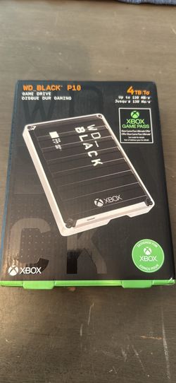 WD Black4tb Gaming Storage Drive New