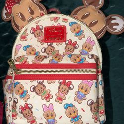 Gingerbread Mickey Loungefly backpack