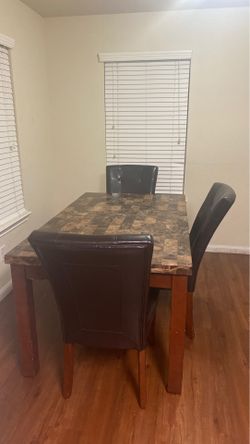 Dining Room Table real marble I bought it used for $500
