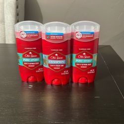 Old Spice Deodorants- $4 Each 