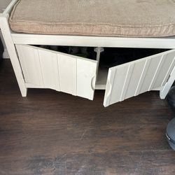 Entry Storage Cabinet Seat
