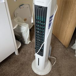 Tower Fan With Evaporative Cooler