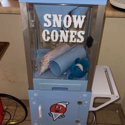 Snow Cone Machine On Wheels 