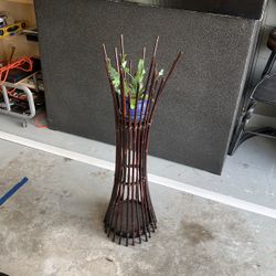 Boho Bamboo Plant Stand