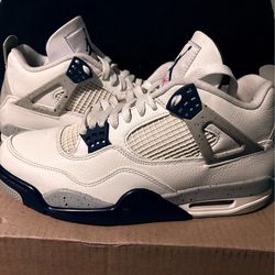 Jordan 4 navy blue