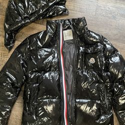 Moncler Black Puffer Jacket