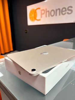 New open box apple iPad Air 11-inch M4 128gb battery health 100% (5 battery cycles) comes with apple warranty till 4-22-27. Comes with screen protecto