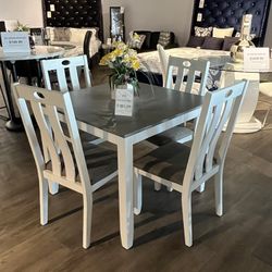 Table And 4 Chairs