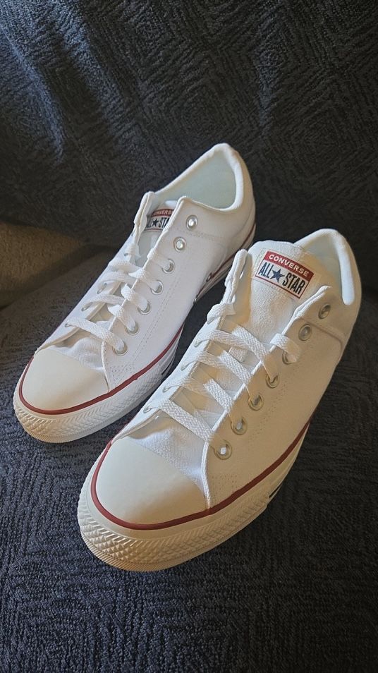 White Converse All Star Shoes