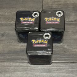 Pokemon 3-Pack Tins - $25 Each
