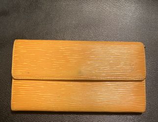 Louis Vuitton yellow wallet