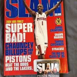 SLAM # 81 MAGAZINE - CHAUNCEY BILLUPS - 2004