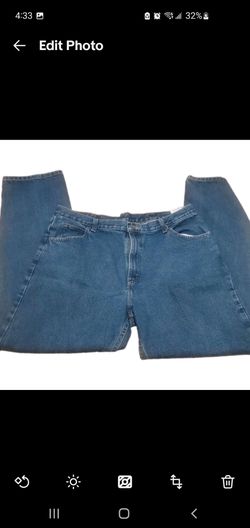 Wrangler Men’s Relaxed Fit Cowboy Denim Jeans Blue 38x34 Cotton 9760WDR