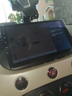Vendo pantalla para Fiat 500