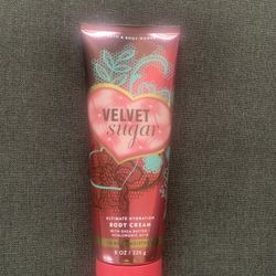 Bath & Body Works Velvet Sugar Ultimate Hydration Body Cream 8 OZ/226 g NWT