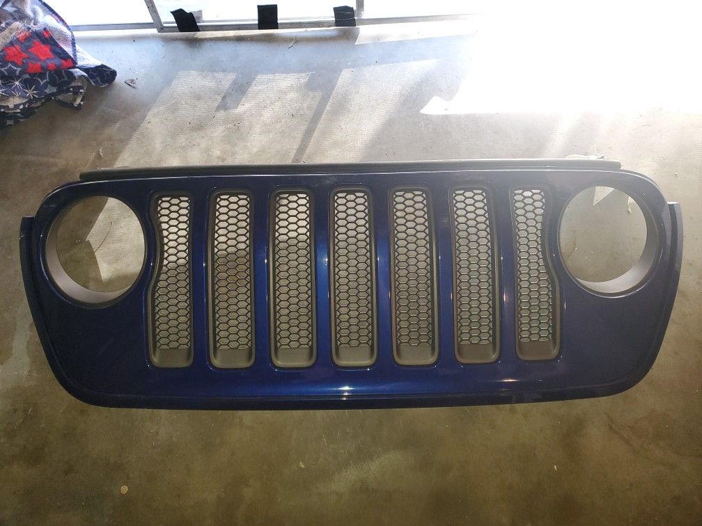 Blue Jeep Grill