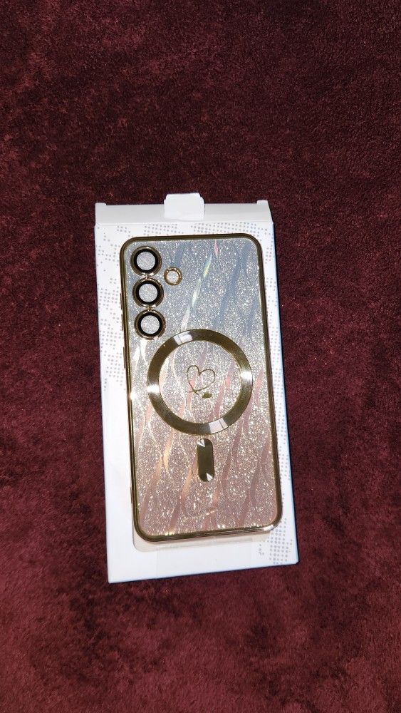 Gold Samsung Galaxy S24 Plus Women Case