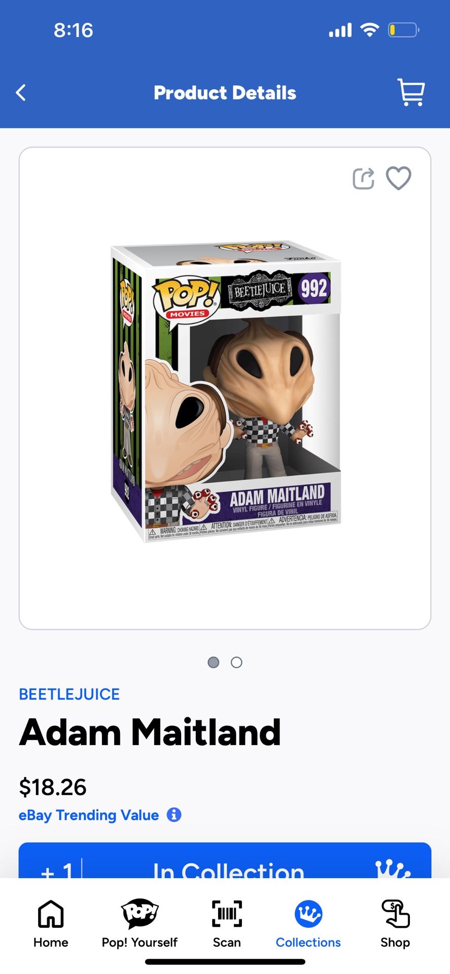 Adam Maitland Funko
