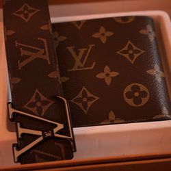 *LOUI V* WALLET & BELT (120 CM)