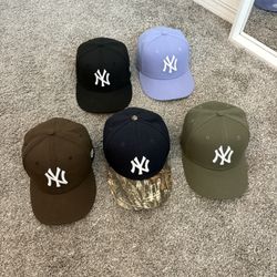New era fitted hats New York Yankees