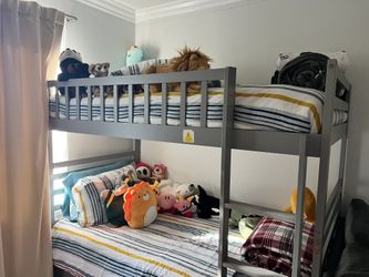 Merax Twin Over Twin With Trundle 