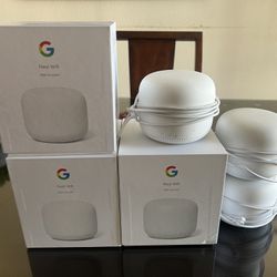 💡 BUNDLE SALE – 6x Nest WiFi Points (Snow) – $300 OBO