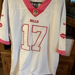 PINK BUFFALO BILLS #17 Josh Allen 