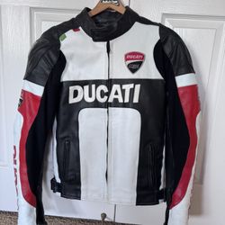 Ducati Leather Motorcycle Jacket