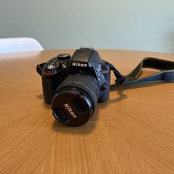 Nikon D3300 Camera With DX Lens
