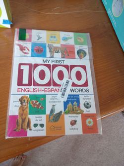 My first 1000 English-Español words book