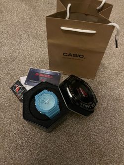 Casio G-Shock Watch Light Blue