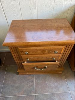 Small Wooden Dresser / Side Table