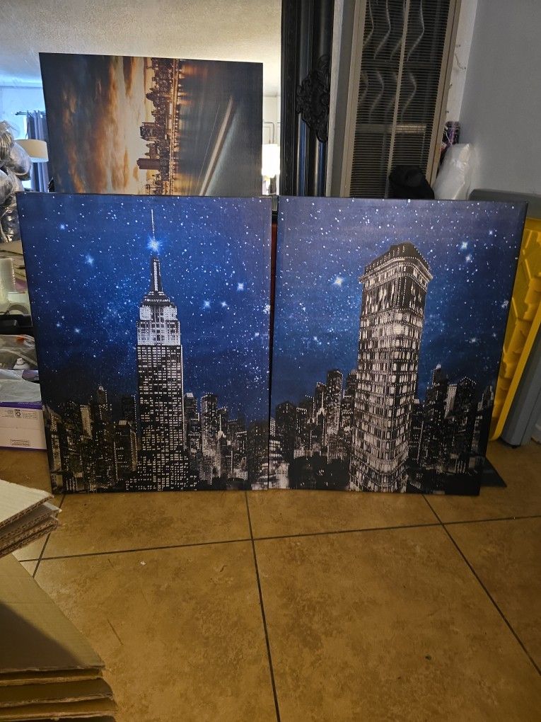 Canvas Two Pictures