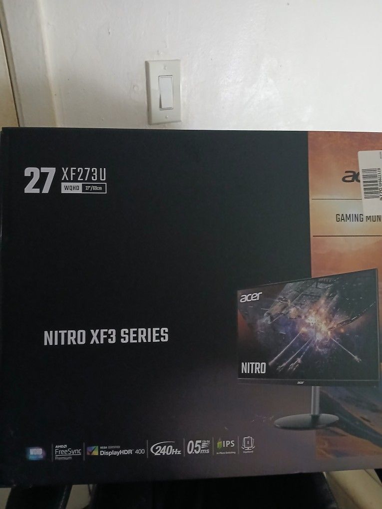 Monitor Gaming 240hz 2k Ips