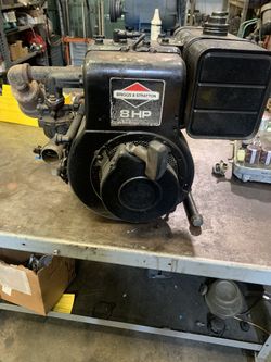 8 hp Briggs and Stratton
