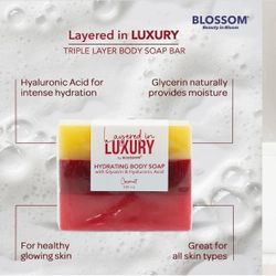 Blossom Layered in Luxury Coconut Hydrating Bar Soap