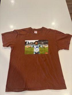 Supreme Diego Maradona Tee in Brown.