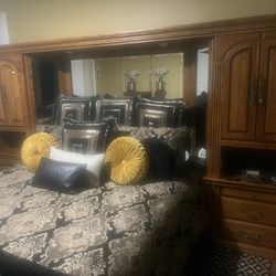 Antique Oak Bedroom Set