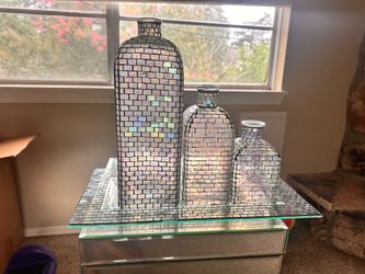 Decorative Mosaic Vases