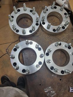1999 ------2023 Chevy Silverado, Tahoe/GMC Sierra, Yukon, ram 2-inch-6x5.5 to 8x6.5 Wheel Spacers