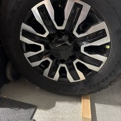 Tires and Wheels  Goodyear Wranglers off 2025 2500 GMC Diesel Denali