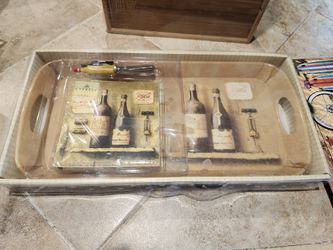 Cheese Tray And Utensils 
