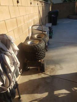 Tecate 3 wheeler rebuilt motor w/paddles extended swing arm