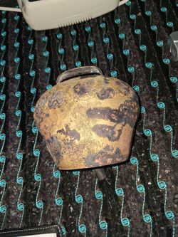 Antique old English COWBELL.(BAD ASS)