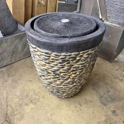 16.1X13.4X13.4in New Water fountain with led lights pump