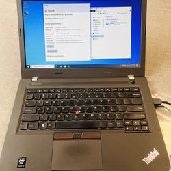 Lenovo Thinkpad E450 Windows 10 Laptop 